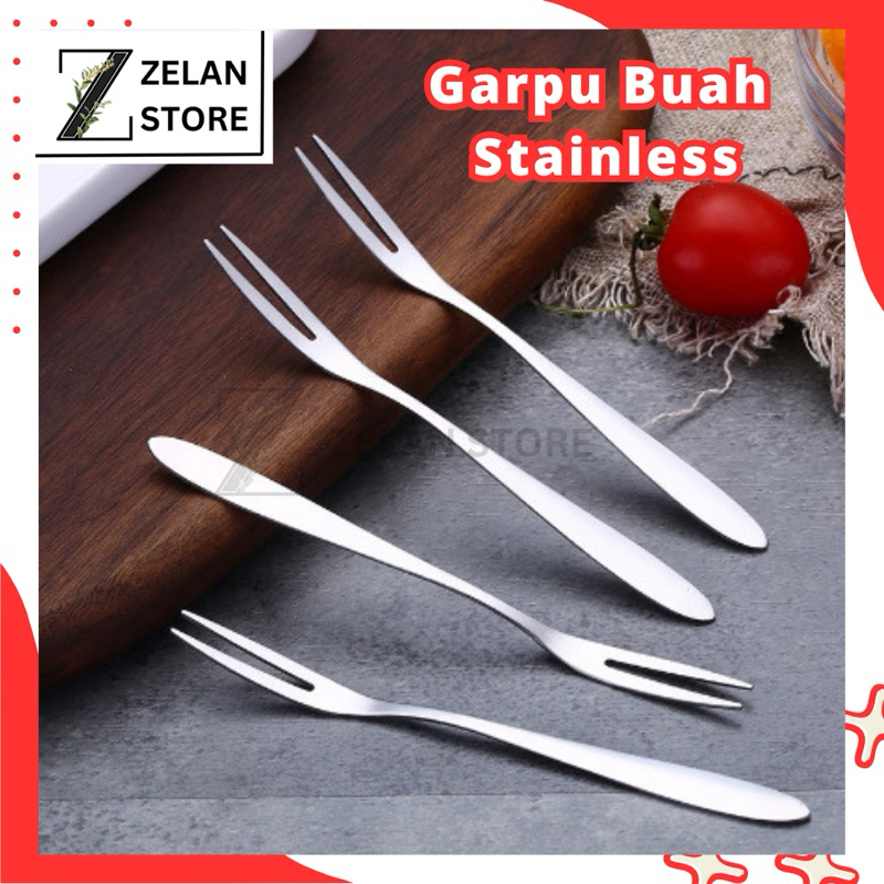 Garpu Buah Stainless Steel Garpu Buah Kecil