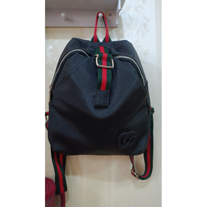 tas ransel nilon preloved