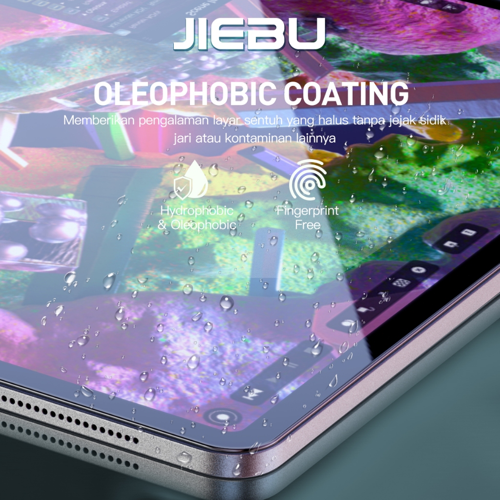 ✨Jiebu Tablet Hydrogel Buy 1 Get 1 Semua Tipe Apple iPad/XIAOMI MINI PAD SAMSUNG TAB/Tablet Hd Hydrogel Flex Screen Protector Anti Glare/Gores Hydrogel For Ipad