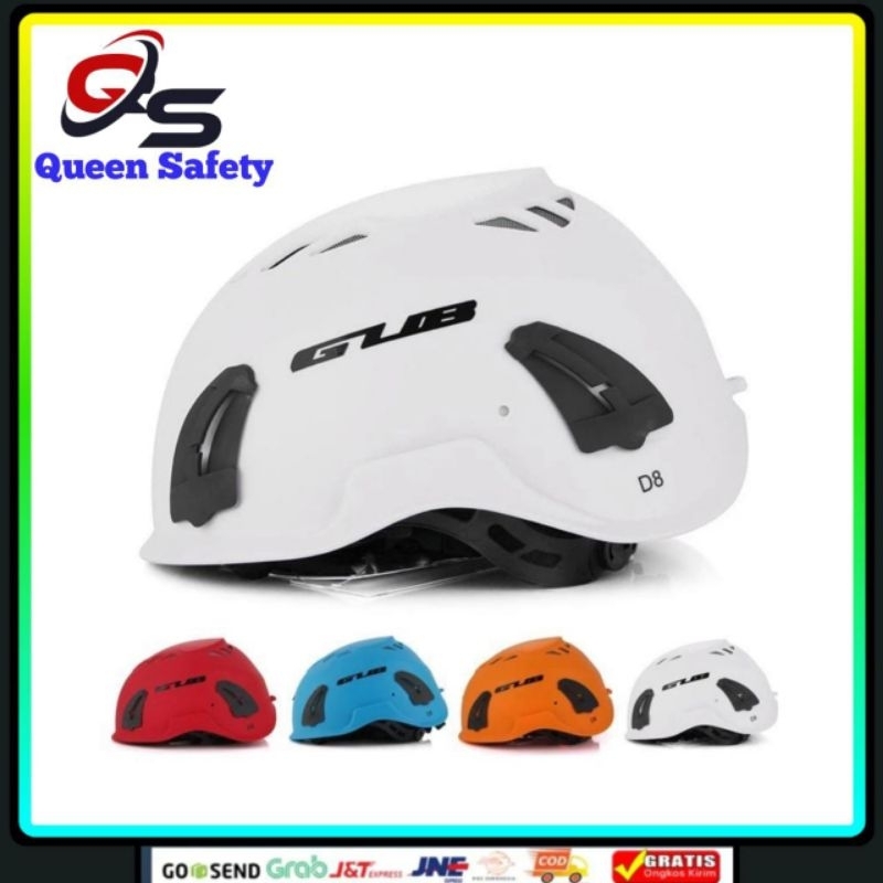 HELM SAFETY GUB D8 CLIMBING RESCUE SAR OUTDOOR ORIGINAL / JUAL HELM SAFETY GUB D8 CLIMBING / JUAL HE