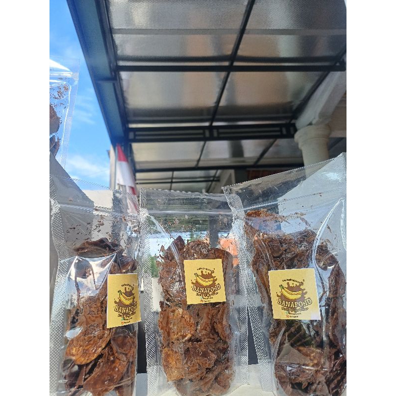 

Banana Crispy Pisang Coklat Lumer