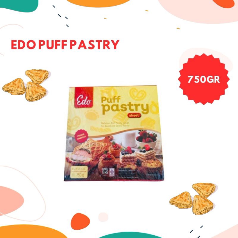 

EDO PUFF PASTRY 750GR