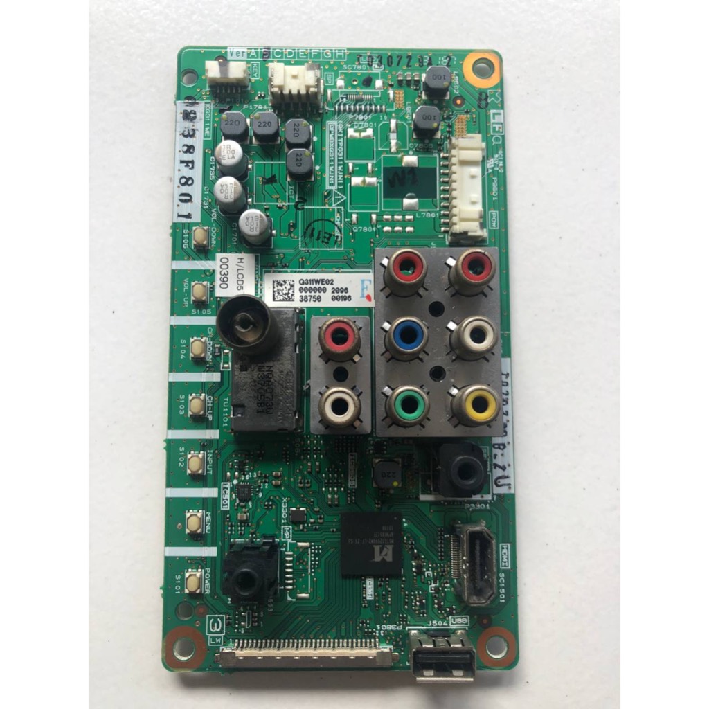 Motherboard Sharp LC-32LE155M, Sharp MB LC-32LE155M, Sharp Mainboard LC-32LE155M, TV SHARP LC-32LE15