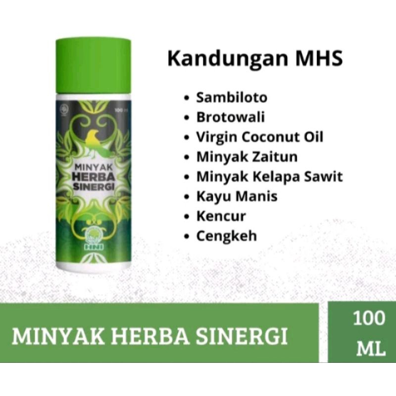 Minyak Herba Sinergi MHS HNI Minyak Butbut HPAI