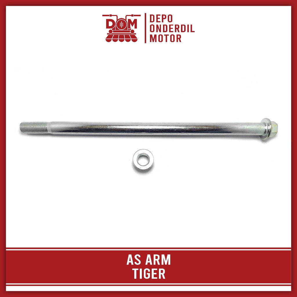 As Arm Tiger (PSP) Baut As Tengah Swing Arem Fork Forek Garpu Honda Tiger 2000 Tilam Tirev