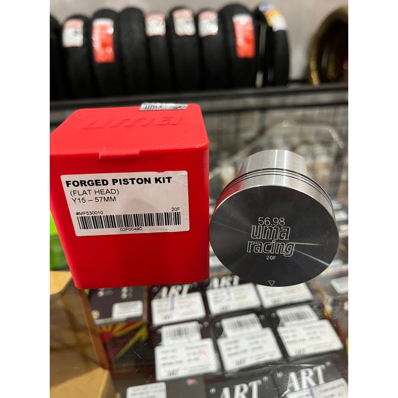 uma piston mx king/y15zr 57mm mentah