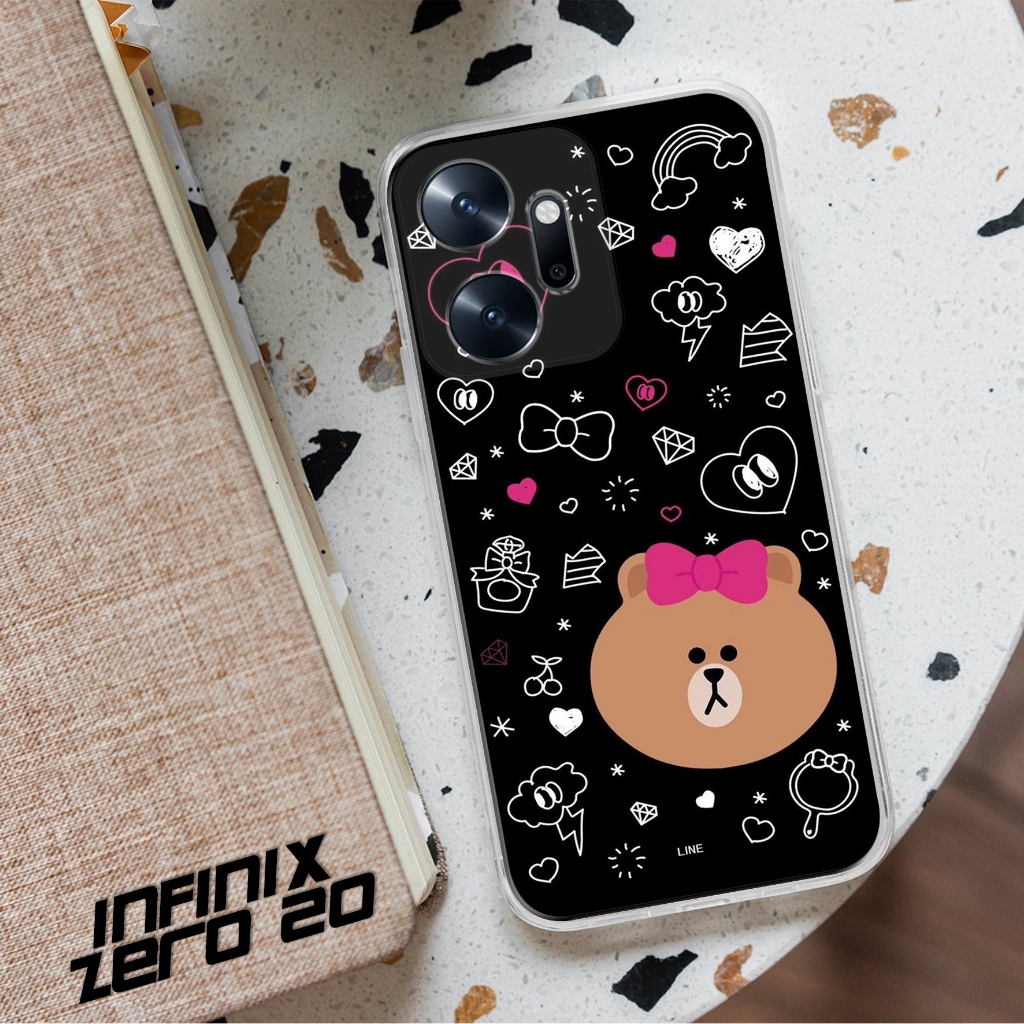 Case INFINIX ZERO 20 - Casing Terbaru Case Miracle [ MOTIF 40 ] Silikon -  Case INFINIX ZERO 20 - Ca
