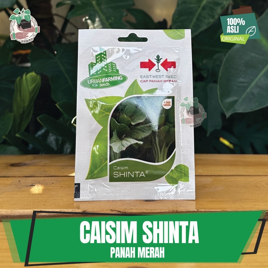 Benih Bibit Caisim Shinta Cap Panah Merah Sayuran Pakcoy Sawi Hijau
