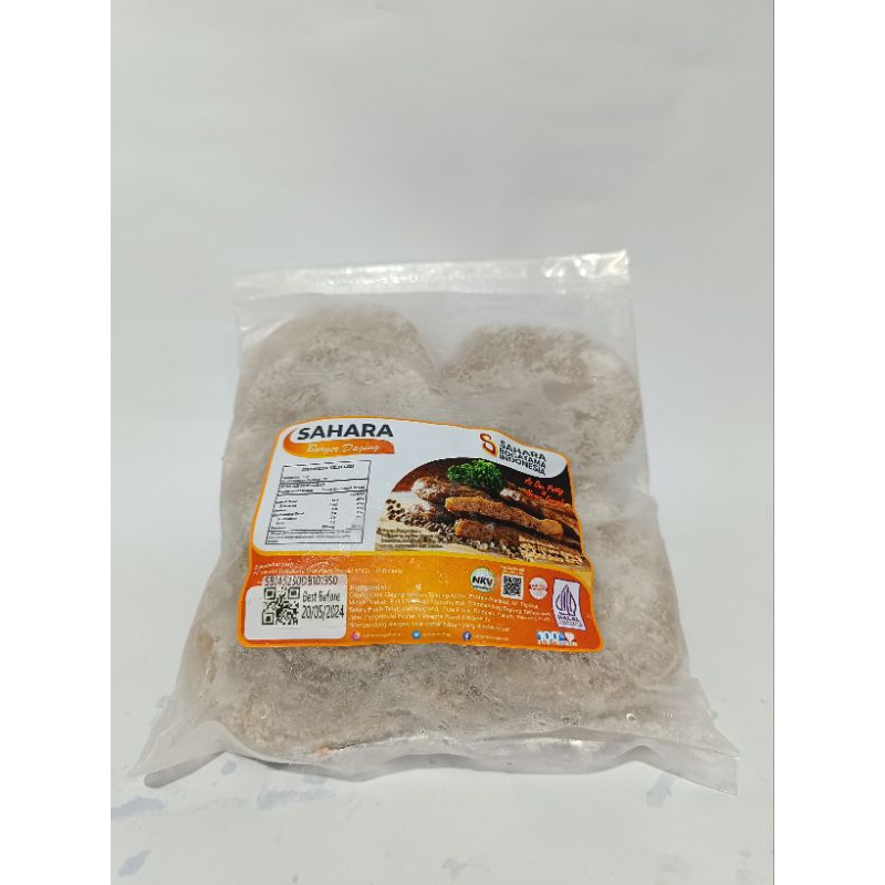 

Daging isian burger patty sahara