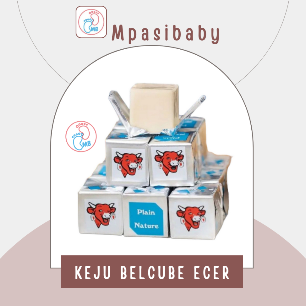 

Keju belcube MPASI bayi plain cheese SATUAN