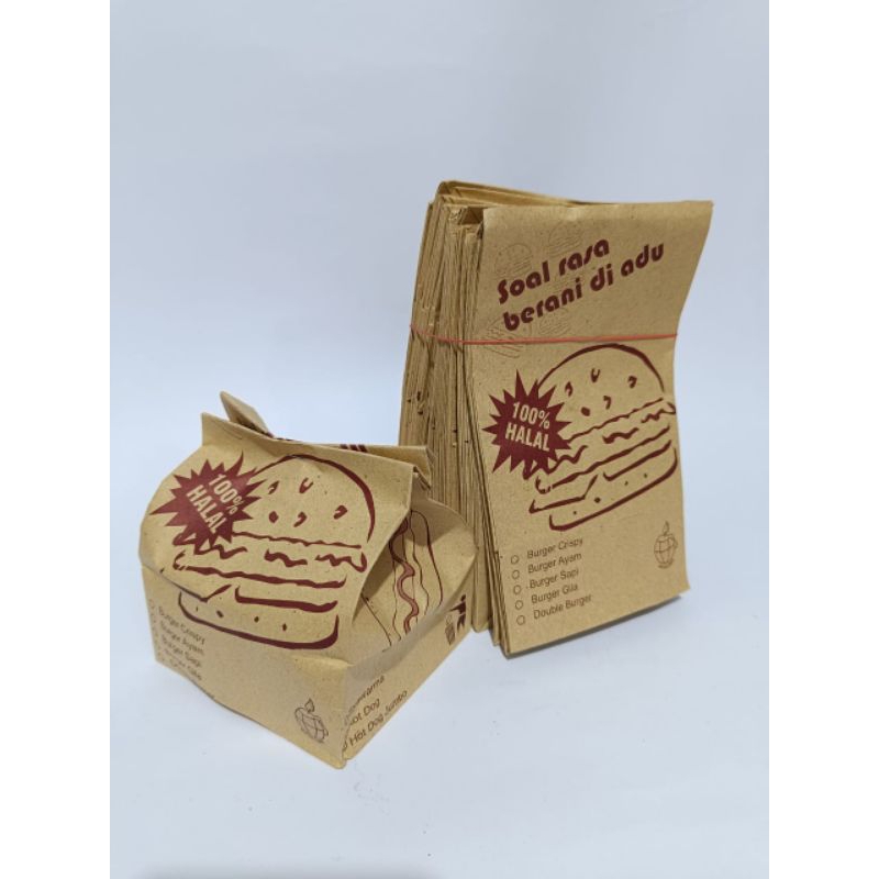 

Bungkus kantong burger