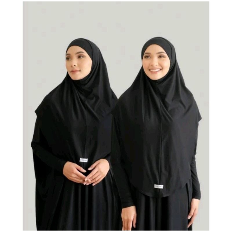READY SIAP KIRIM Heelan Dress dan Plain Loose Abaya by Khalewale