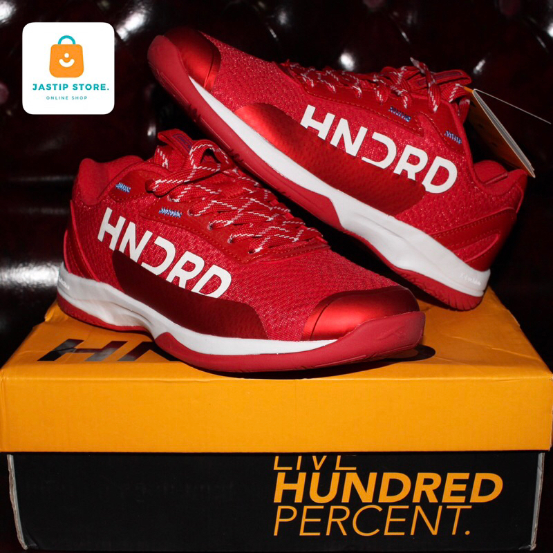 HUNDRED XOOM PRO Sepatu Badminton Bulutangkis Original