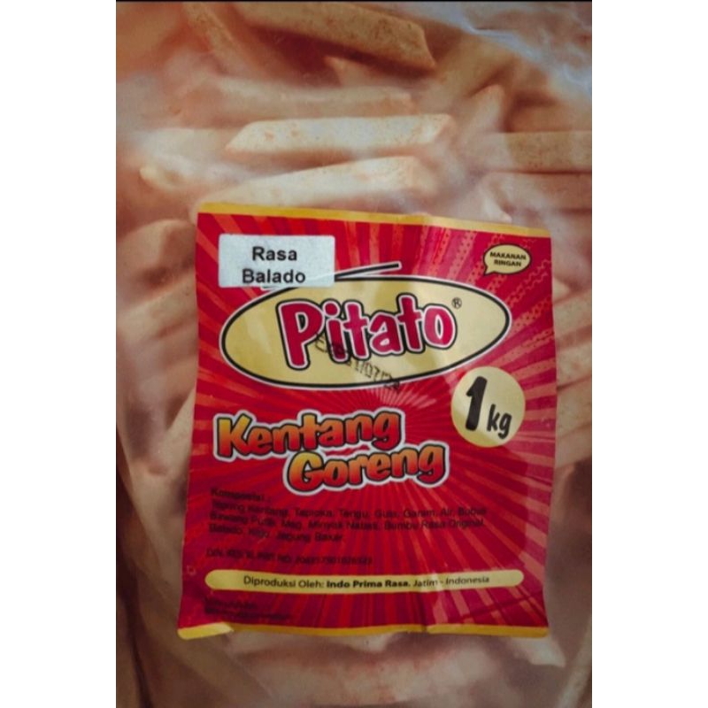 

Kentang goreng pidato 1 Bal 1 kg