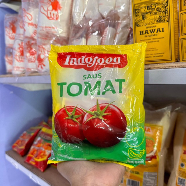 

Indofood saus tomat/pedas sachet