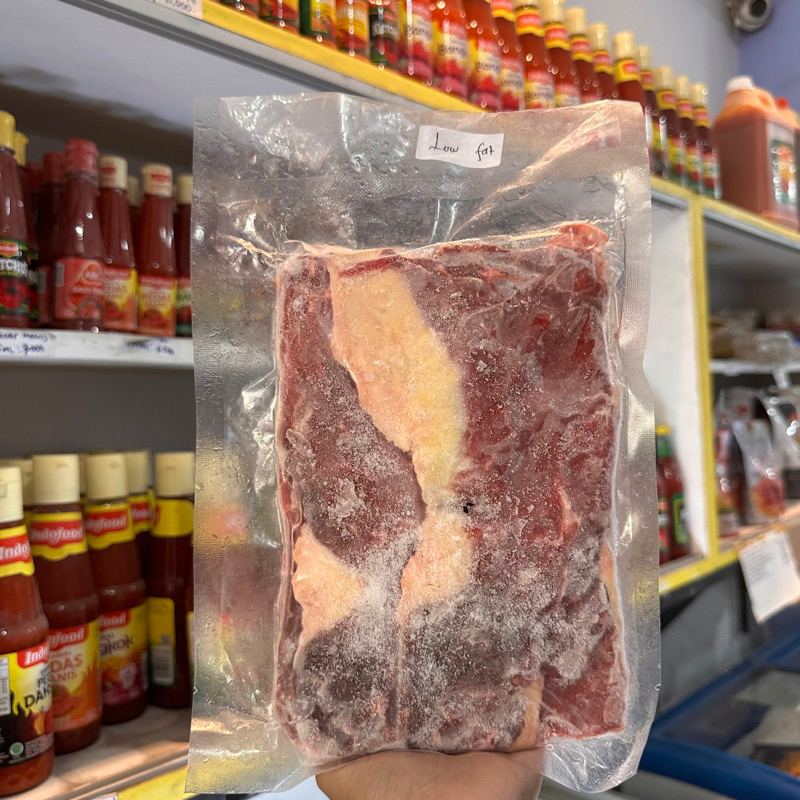 

BEEF SLICE TIPE LOWFAT (non lemak) 500g
