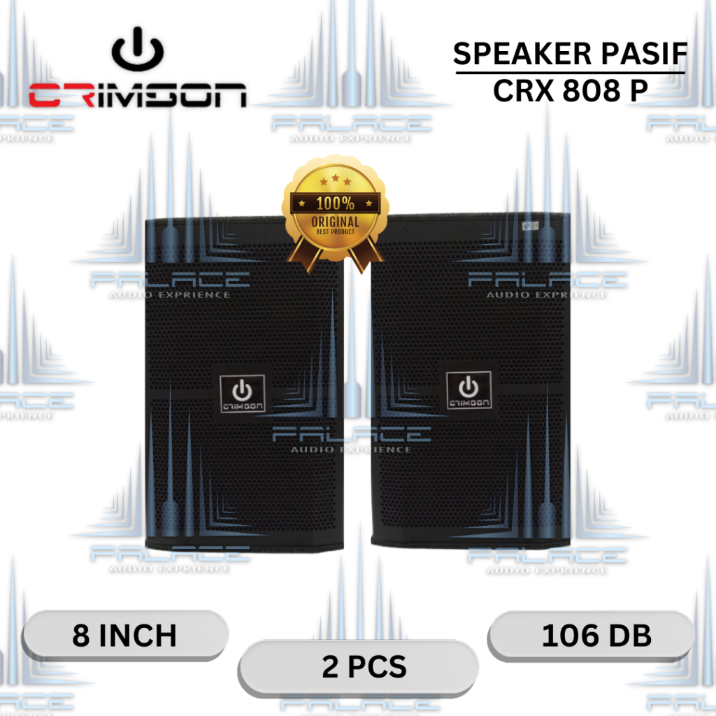 Speaker Pasif 8 Inch - Speaker Passive 8 Inch Crimson CRX 808 P