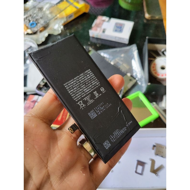 batre baterai iPhone 11 ori copotan