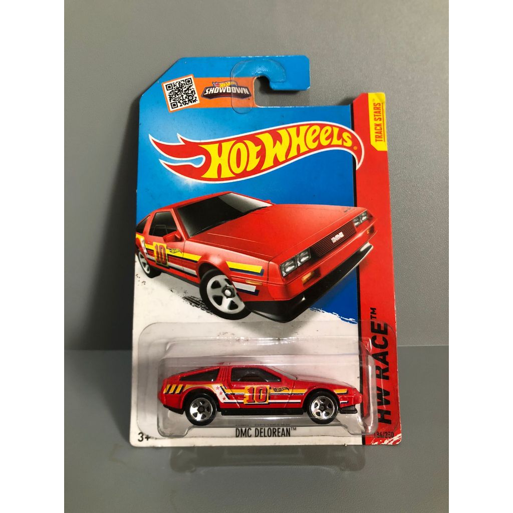 Hot Wheels - DMC Delorean Merah
