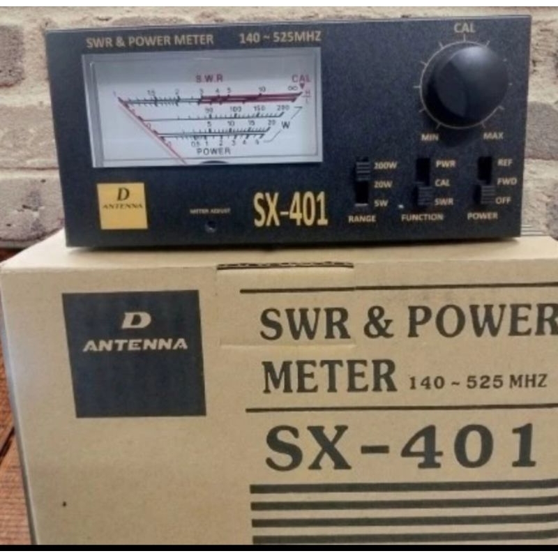 D ANTENA VHF - UHF SWR & POWER METER D ANTENA SX-401