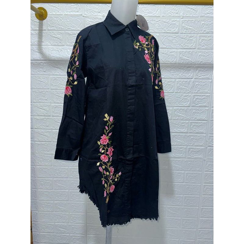 TUNIK KATUN PREMIUM BORDIR