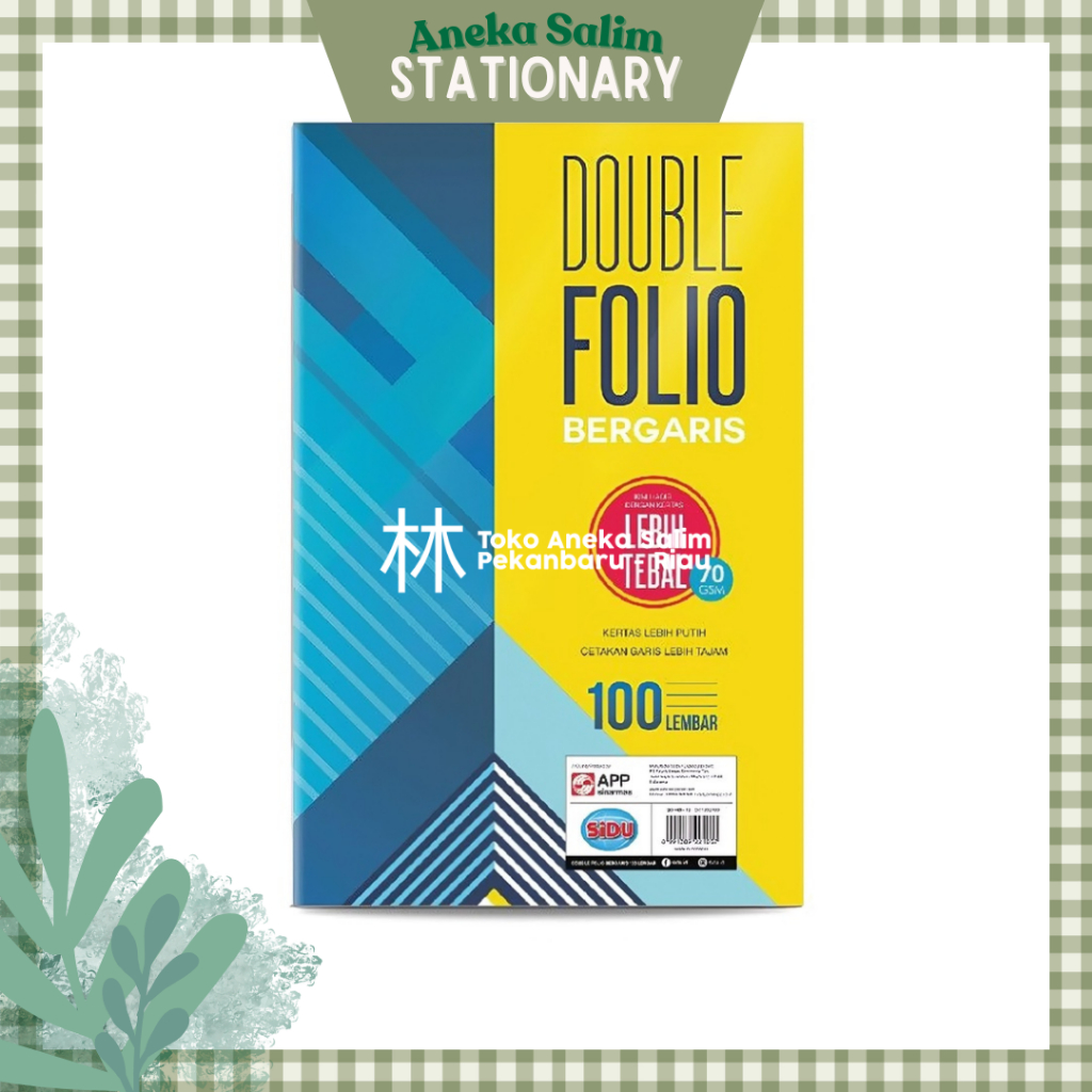 

Anekasalim - Kertas Double Folio SIDU 70 GSM