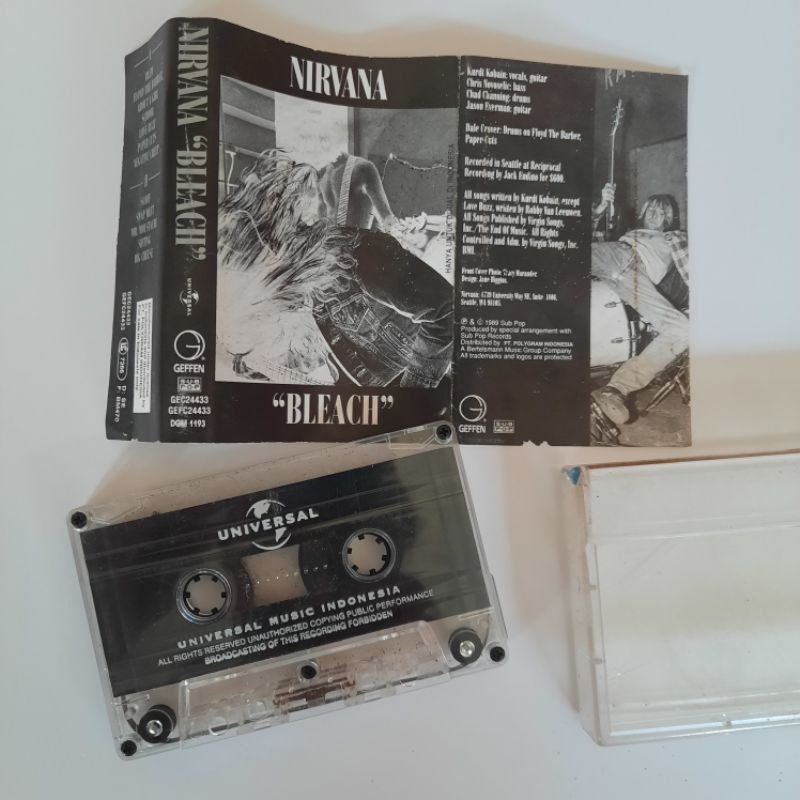 Kaset Pita Nirvana Bleach