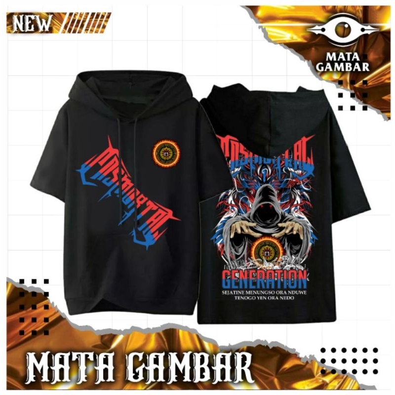 T-SHIRT HOODIE PASMORTAL GENERATION || TS HOODIE PAMORTAL || COD