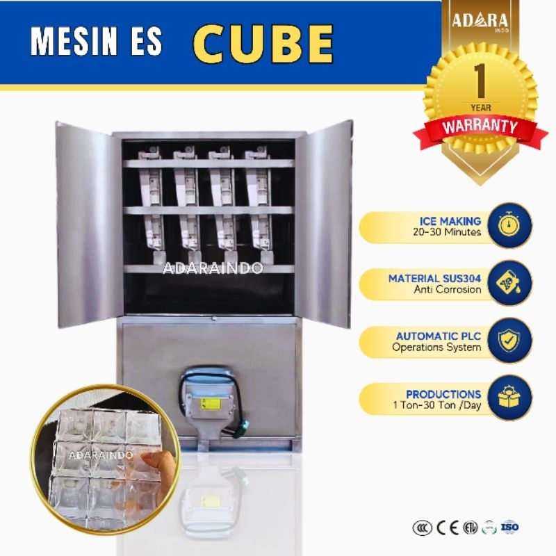ADARAINDO - Mesin es cube 1 ton
