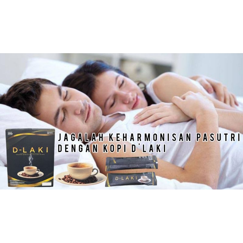 

Kopi D'LAKI isi 8 saset