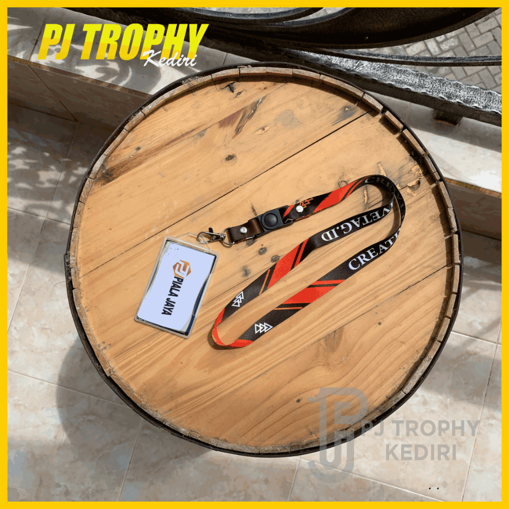 

TALI LANYARD PRINTING & ID CASE MURAH (SUDAH INCLUDE ID CARD & ID CASE)