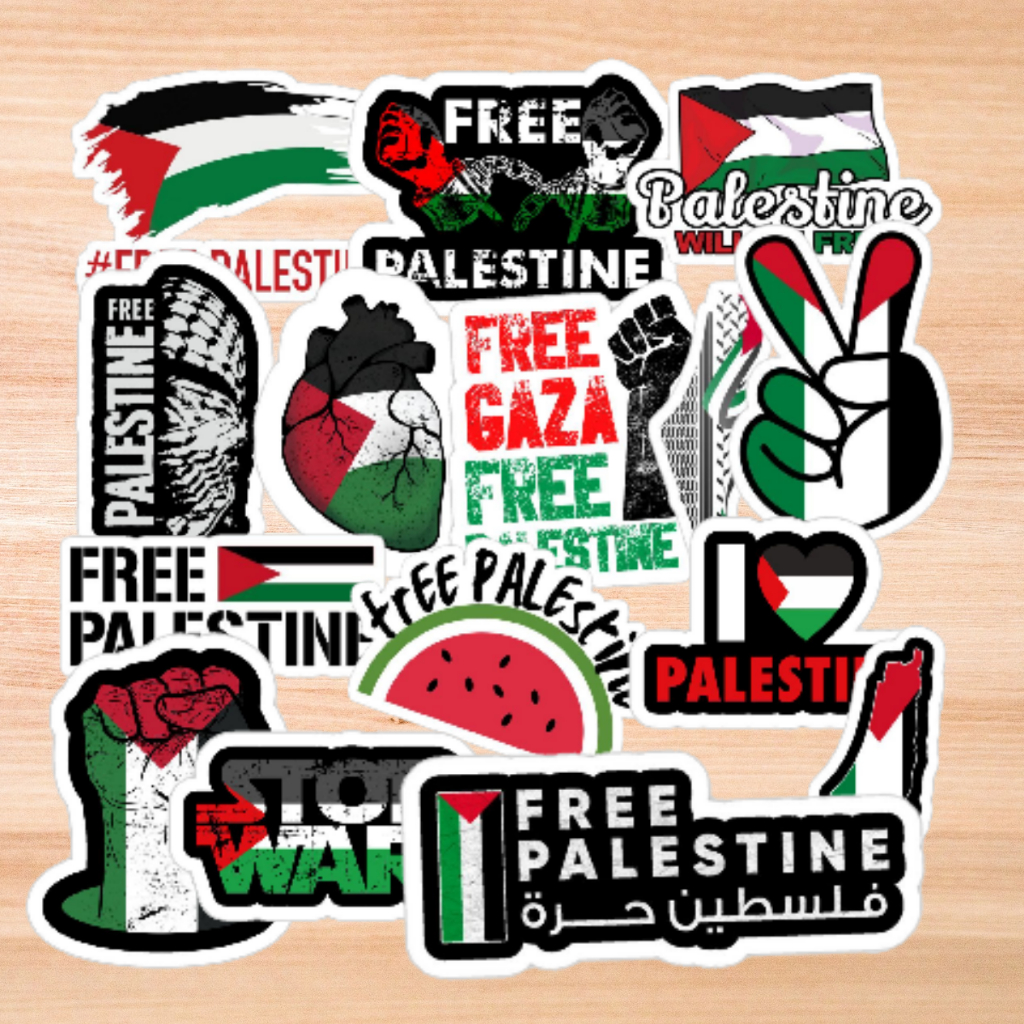 

(35 pcs) Stiker Palestina | Sticker Palestine cutting Laptop Hp bola Journal Buku Pack Estetik Jurnal Jurnaling Aesthetic mobil Bendera helm Pipi motor jendela
