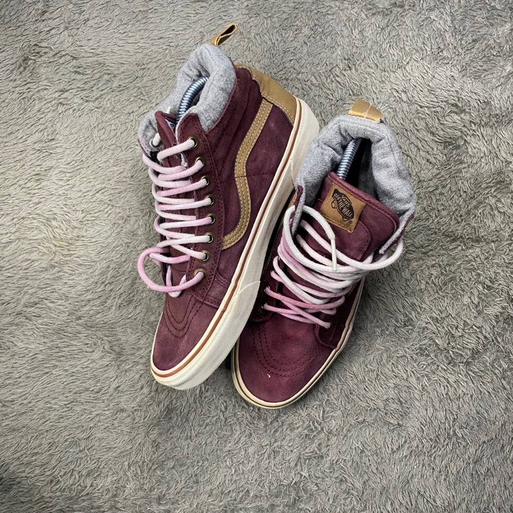 Vans Sk8-Hi (MTE) Decadent Chocolate/ Tobacco Brown | Size 41 | A3-23