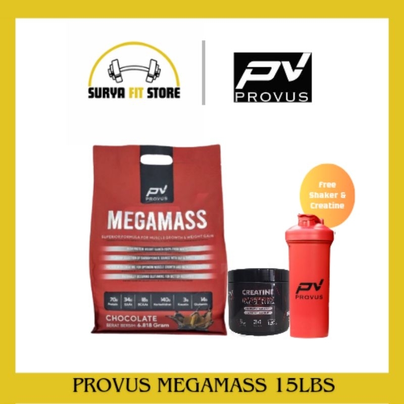Provus Megamass Mega Mass Gainer 15lbs