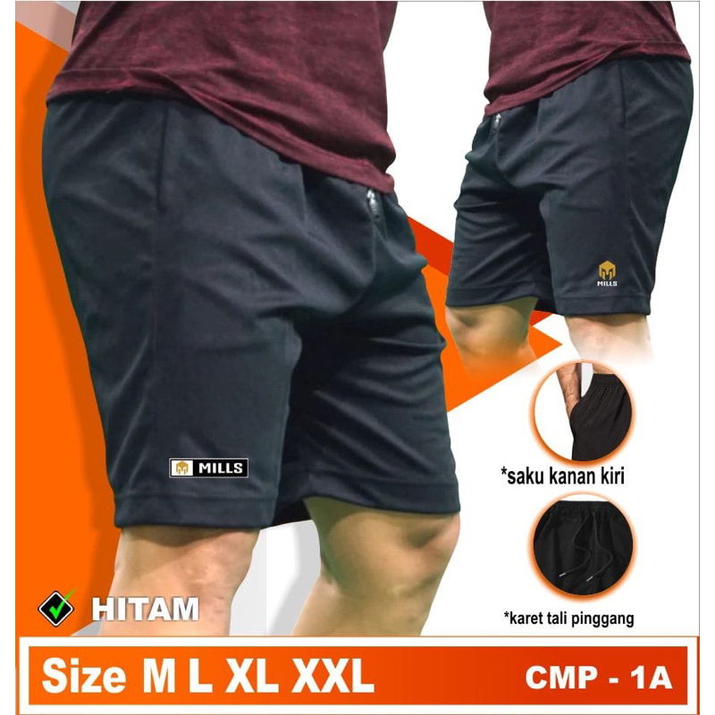Celana pendek olahraga Mills dewasa sepak bola futsal