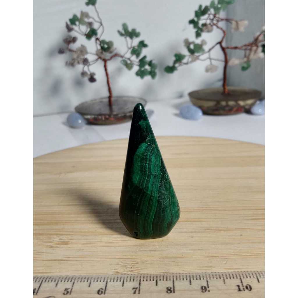Natural Malachite Ornament (3)