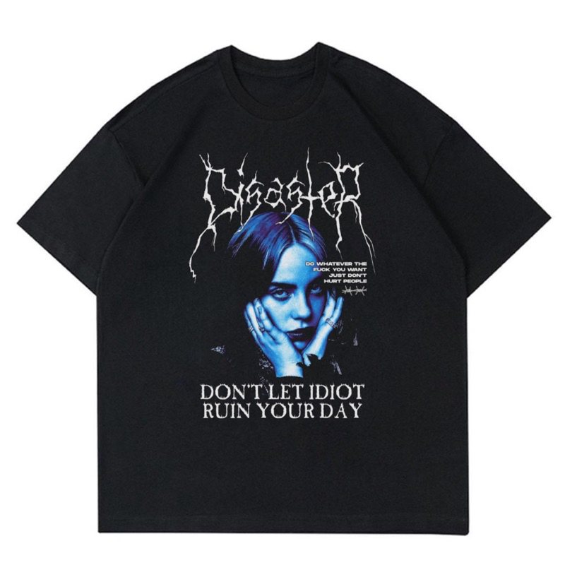 KAOS BAJU BILLIE EILISH DESIGN DEPAN | T-SHIRT BILLIE EILISH VINTAGE | BAJU BILLIE EILISH OVERSIZE