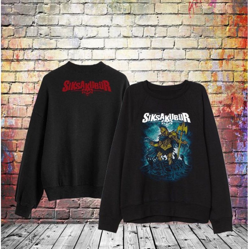 Sweater crewneck band Siksa kubur