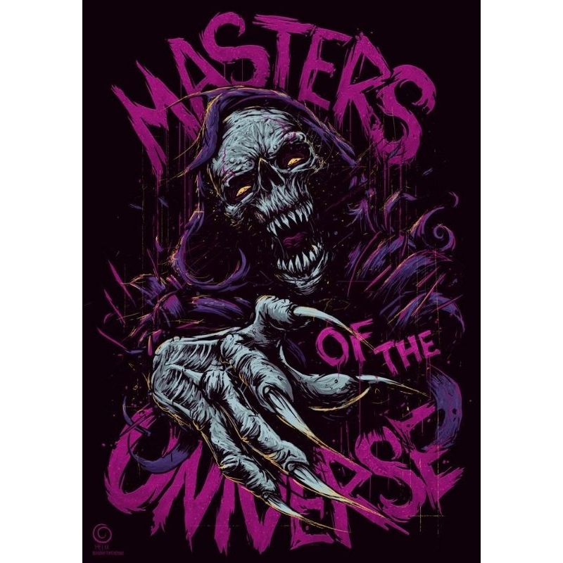 Sablon Baju DTF Sablon Kaos Print DTF Tema ROCK METAL TRASH V1