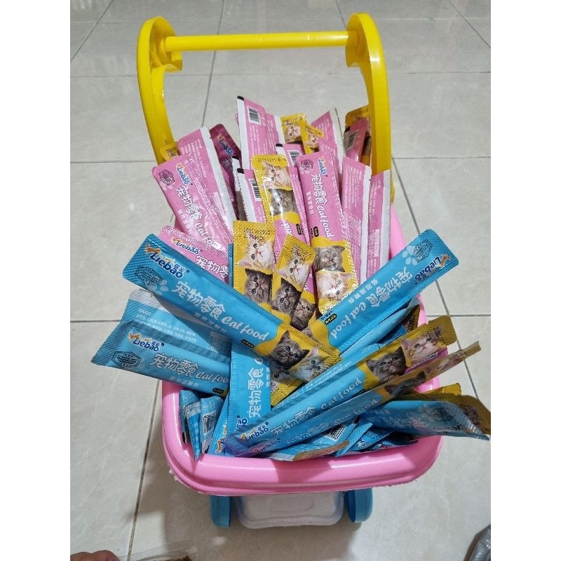Snack Kucing bergizi 15gr Makanan Kucing Makanan Basah Kucing Wet Food Kucing / Cemilan Kucing Snack