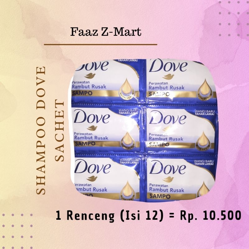 Sampo Dove Sachet 8 ml