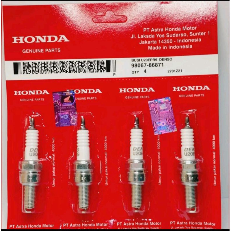 BUSI DENSO U20 KHARISMA SUPRA X125