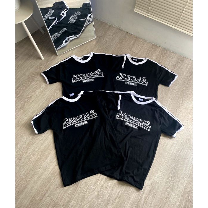 Promo kaos Hooligans Casuals Ultras Ringertee  Shortpants Paket Murmer  Hooligans  Ultras  Casuals