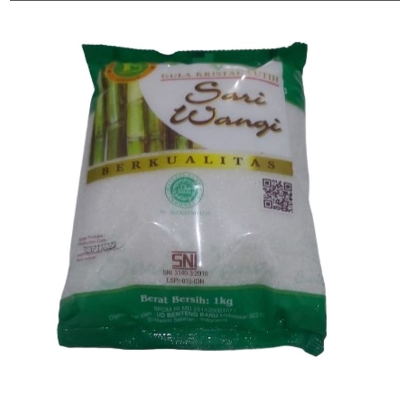 

Gula Pasir 1kg SariWangi Kristal Putih Berkualitas