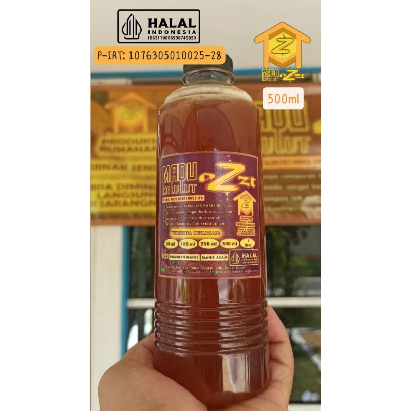 

500ml Madu Kelulut / Klanceng / Galo Galo / Stingless Bee Honey / Trigona Itama