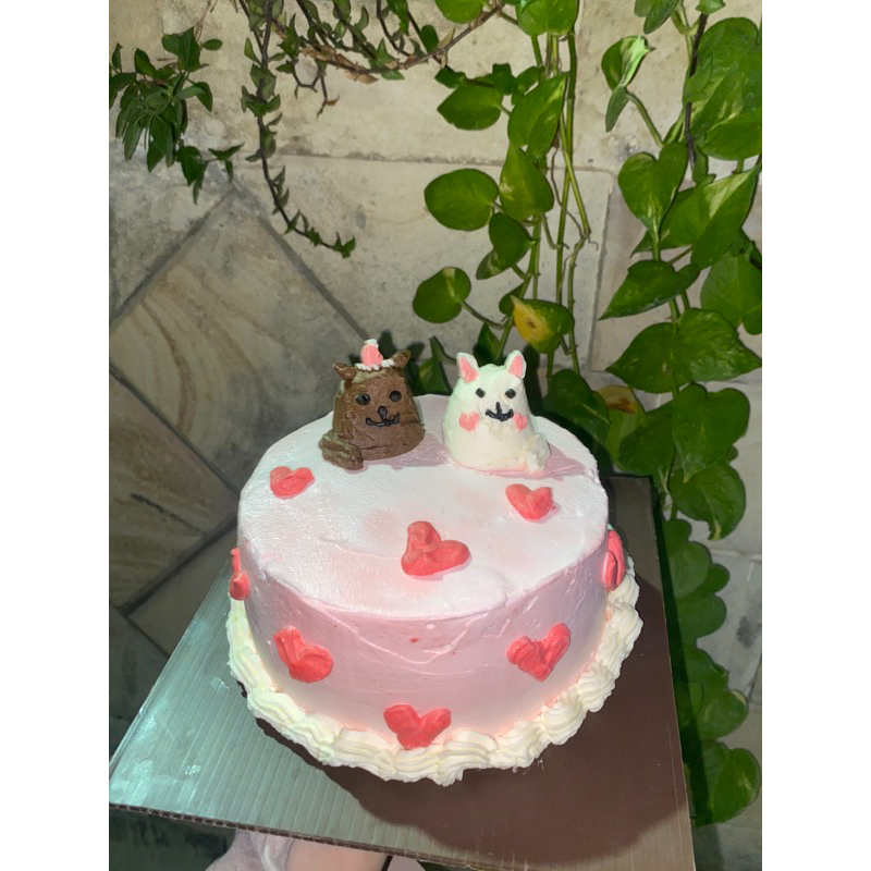

Cartoon birthday cake