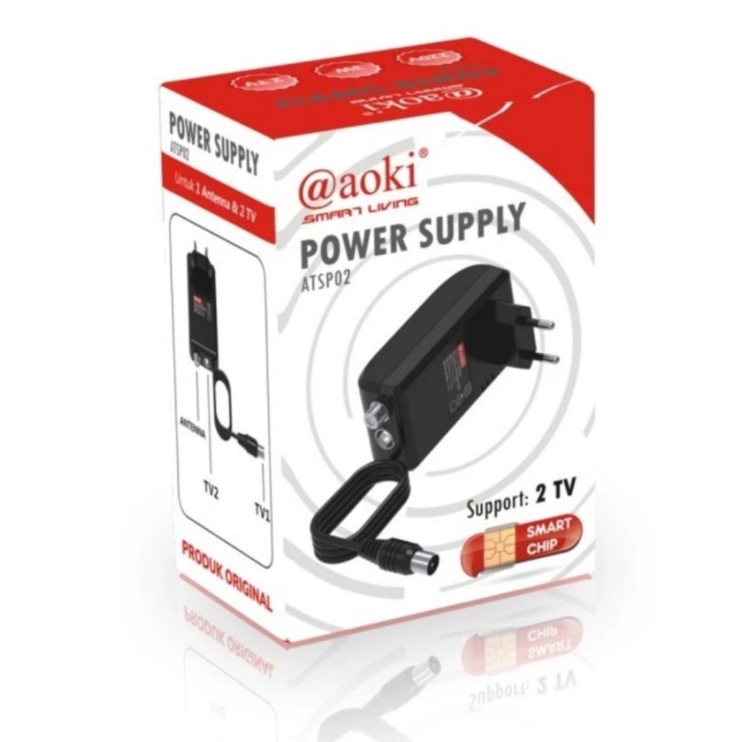 BRR Aoki Booster Antena Adaptor Power Supply Antenna ATSP2  W