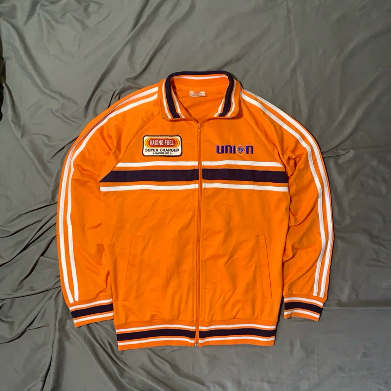 Preloved Lubricant UNION 76 Jacket Warna Orange