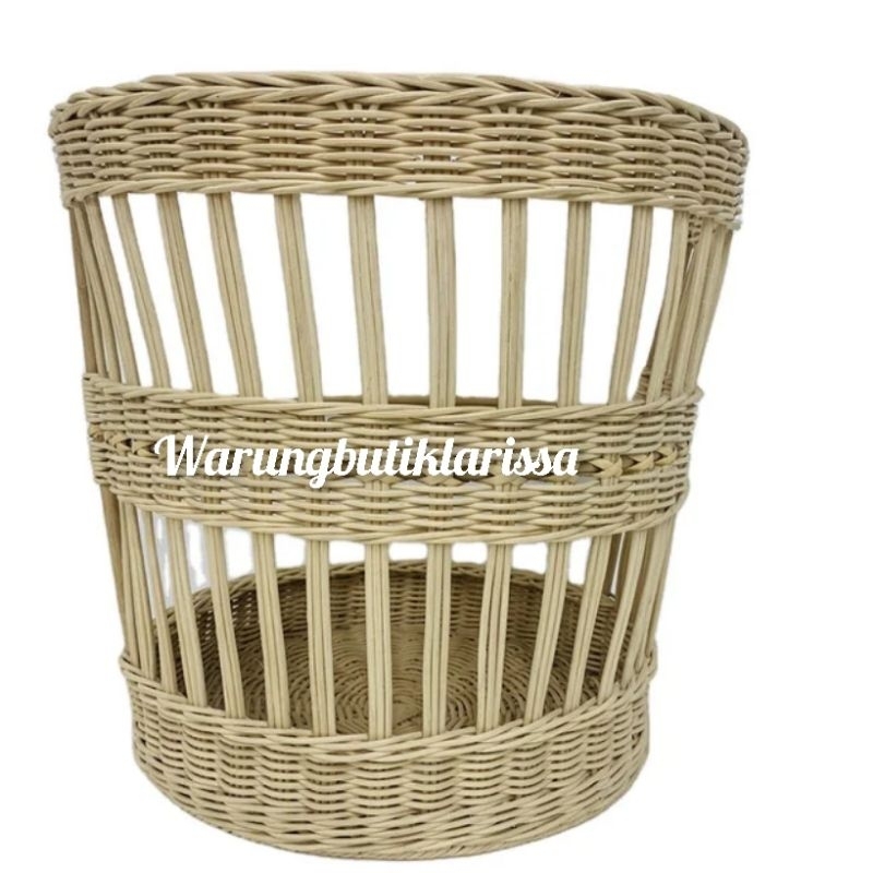 Keranjang Sampah Rotan