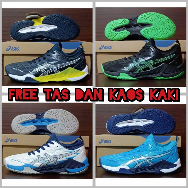 sepatu volly blast ff 3 grade original